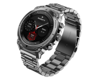Smartwatch Garett Atom srebrny stalowy